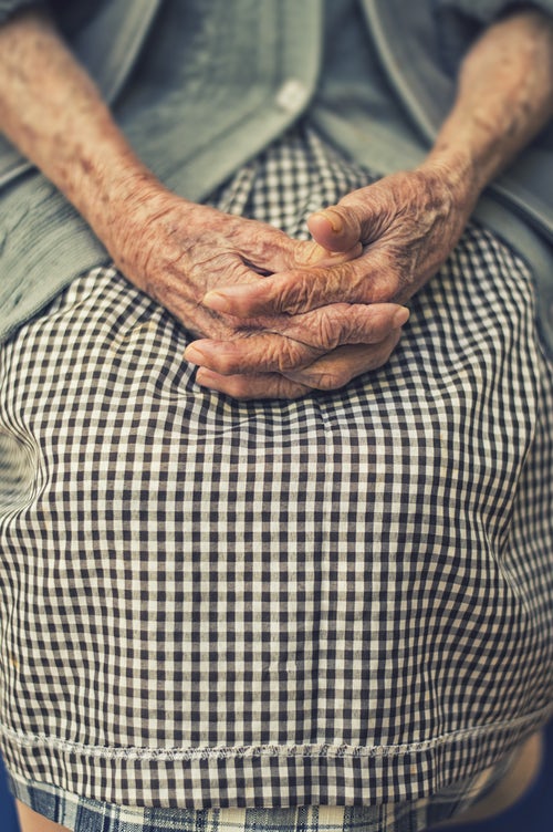 Massage pour les personnes âgées