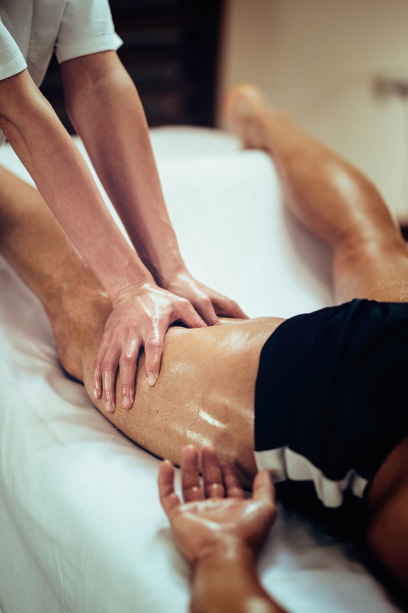 Massage sportif athlète